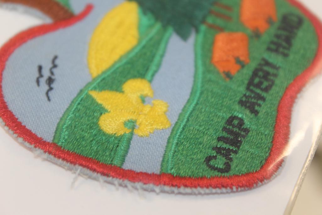 9 BSA Camp Patches for A-Name Camps