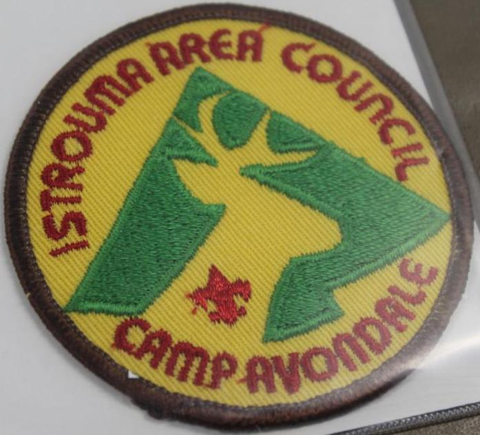 9 BSA Camp Patches for A-Name Camps