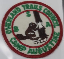 9 BSA Camp Patches for A-Name Camps