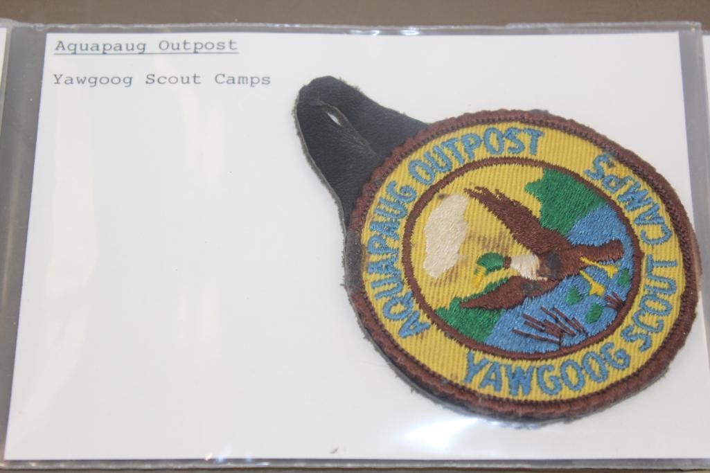 9 BSA Camp Patches for A-Name Camps