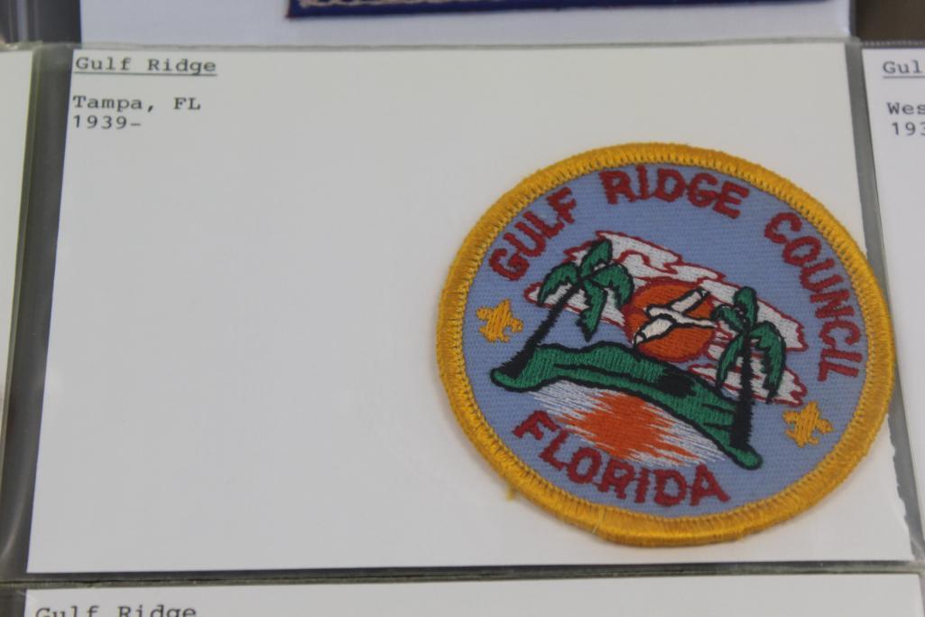 13 Mixed Florida Area Council Patches