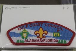 13 Mixed Florida Area Council Patches