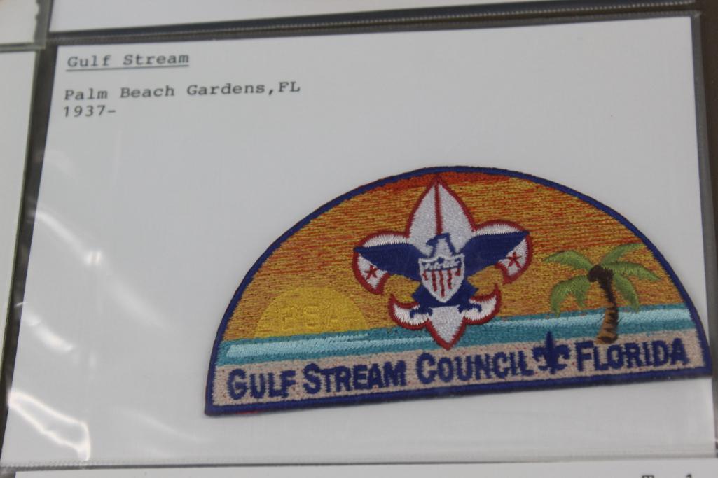 13 Mixed Florida Area Council Patches