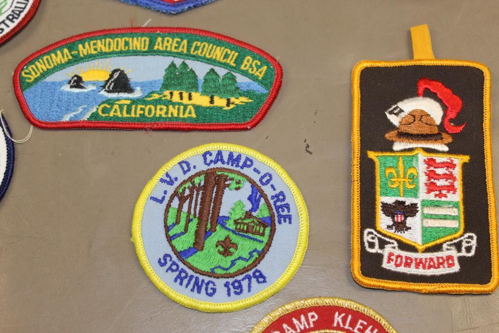 Approximately 28 Mixed BSA Patches