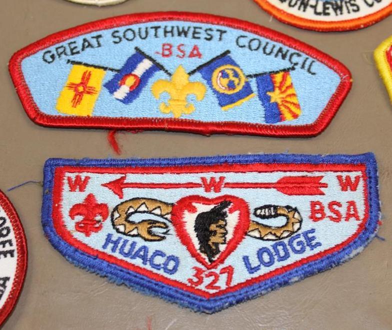 Approximately 28 Mixed BSA Patches