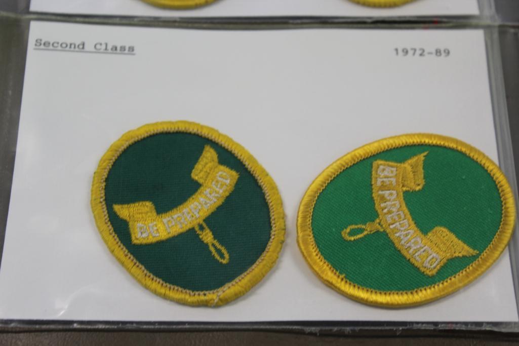 10 BSA Scouting Patches Dated 1972-1989