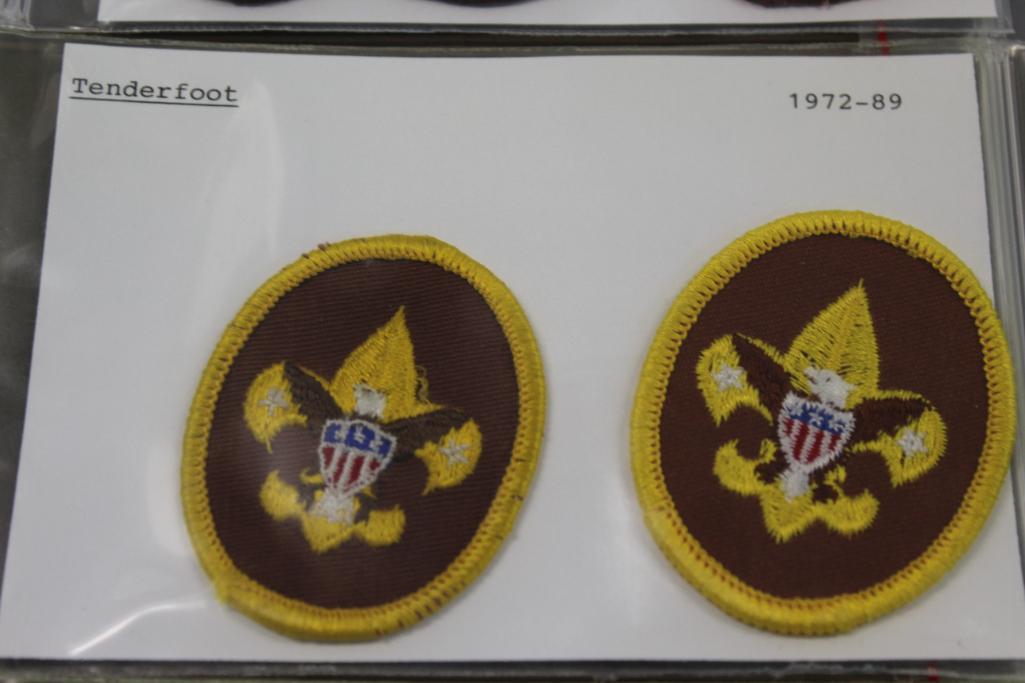 10 BSA Scouting Patches Dated 1972-1989