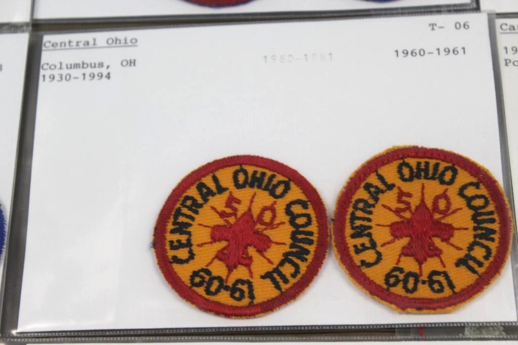 11 Small BSA Council Patches Dated as Early as 1955