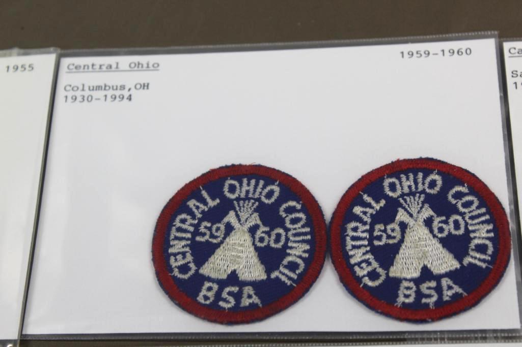 11 Small BSA Council Patches Dated as Early as 1955