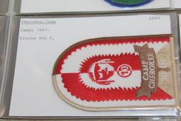 6 "Cherokee" Camp Patches