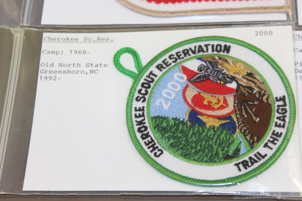 6 "Cherokee" Camp Patches