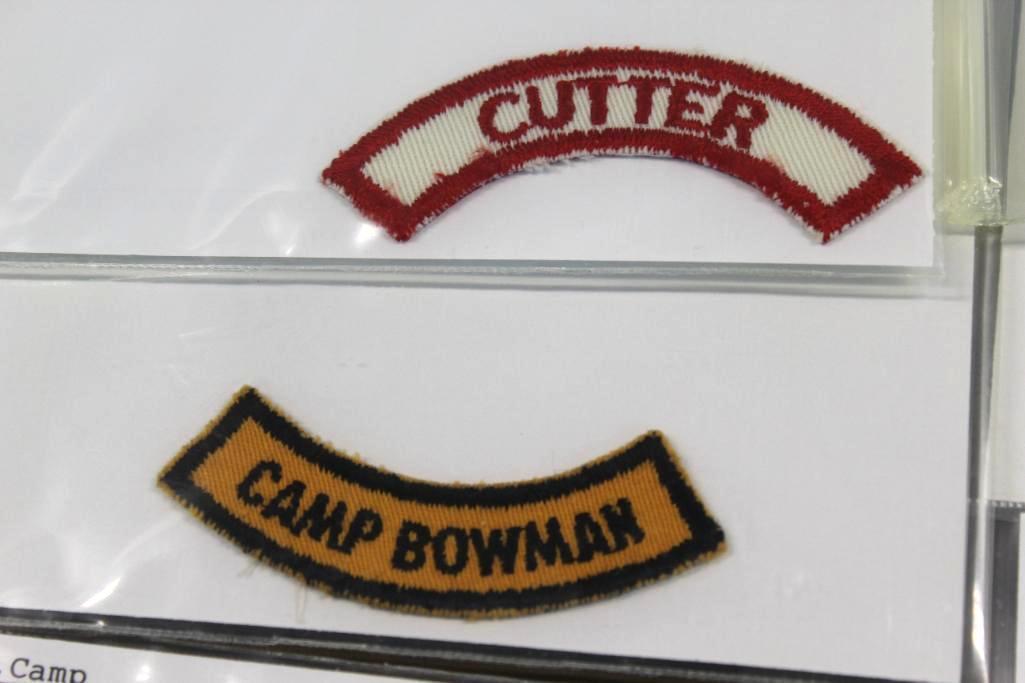 Collection of Name Label Patches Dated as Early as 1954