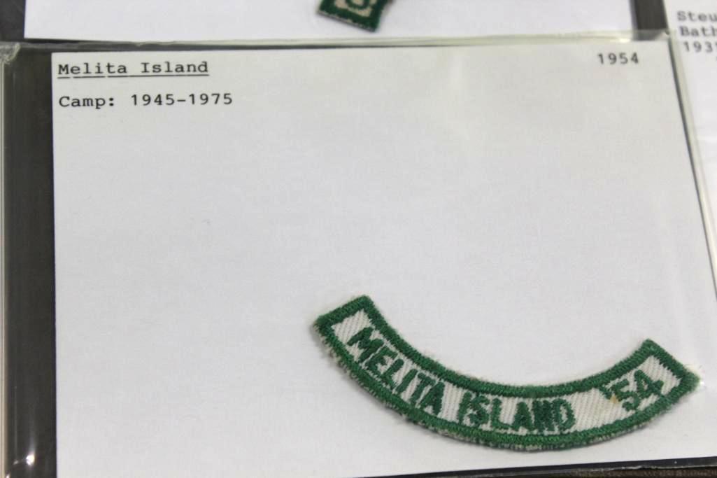 Collection of Name Label Patches Dated as Early as 1954