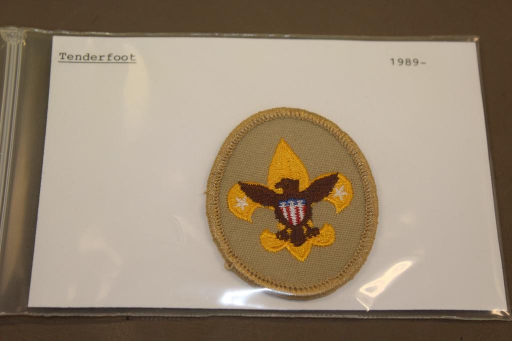 17 Scouting Patches Dated 1989 or 2010