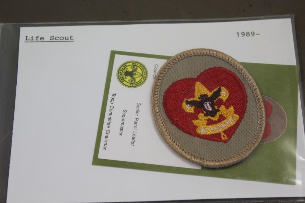 17 Scouting Patches Dated 1989 or 2010