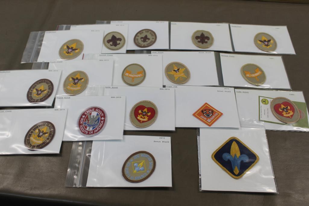 17 Scouting Patches Dated 1989 or 2010