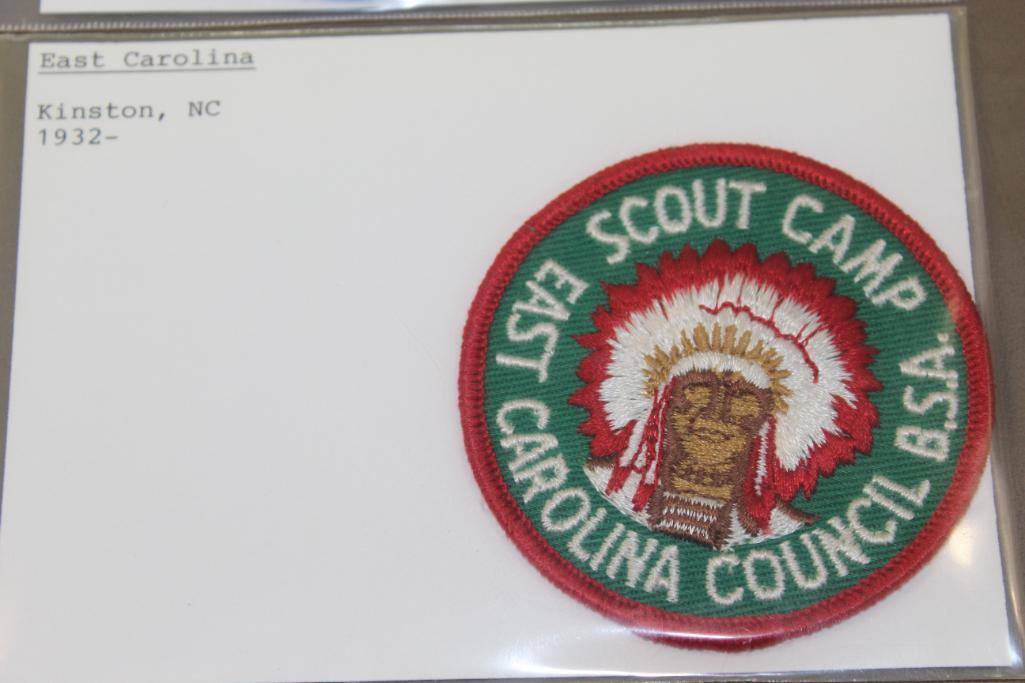 Ten BSA Mostly Camping Patches from the Southeastern US