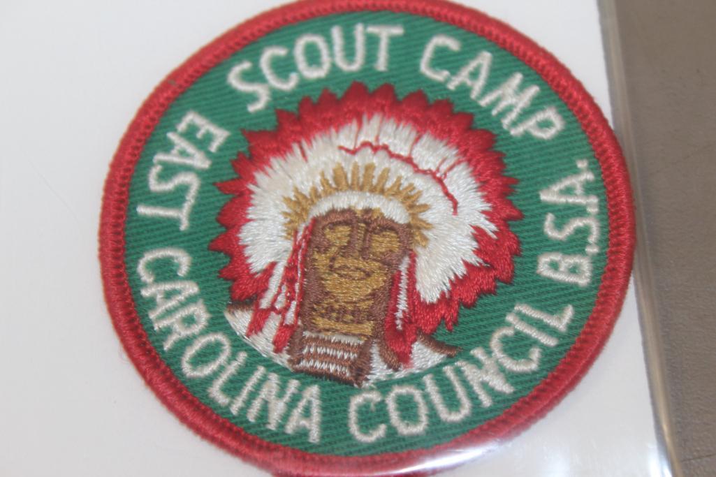 Ten BSA Mostly Camping Patches from the Southeastern US