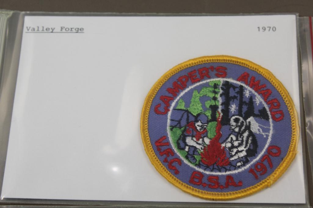 Ten BSA Mostly Camping Patches from the Southeastern US