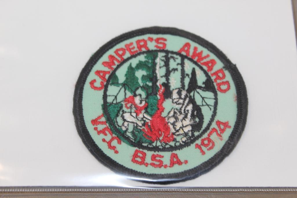 Ten BSA Mostly Camping Patches from the Southeastern US