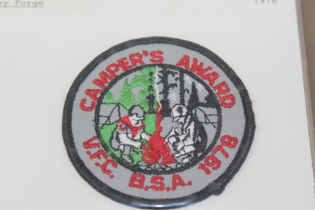 Ten BSA Mostly Camping Patches from the Southeastern US