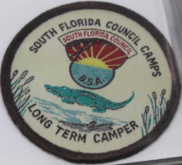 Ten BSA Mostly Camping Patches from the Southeastern US