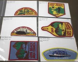 6 Long Beach Council Patches