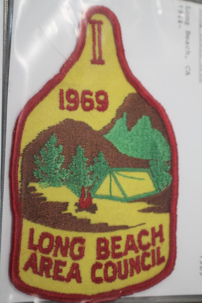 6 Long Beach Council Patches