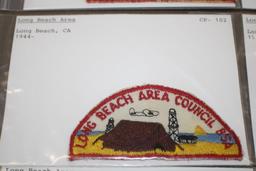 6 Long Beach Council Patches