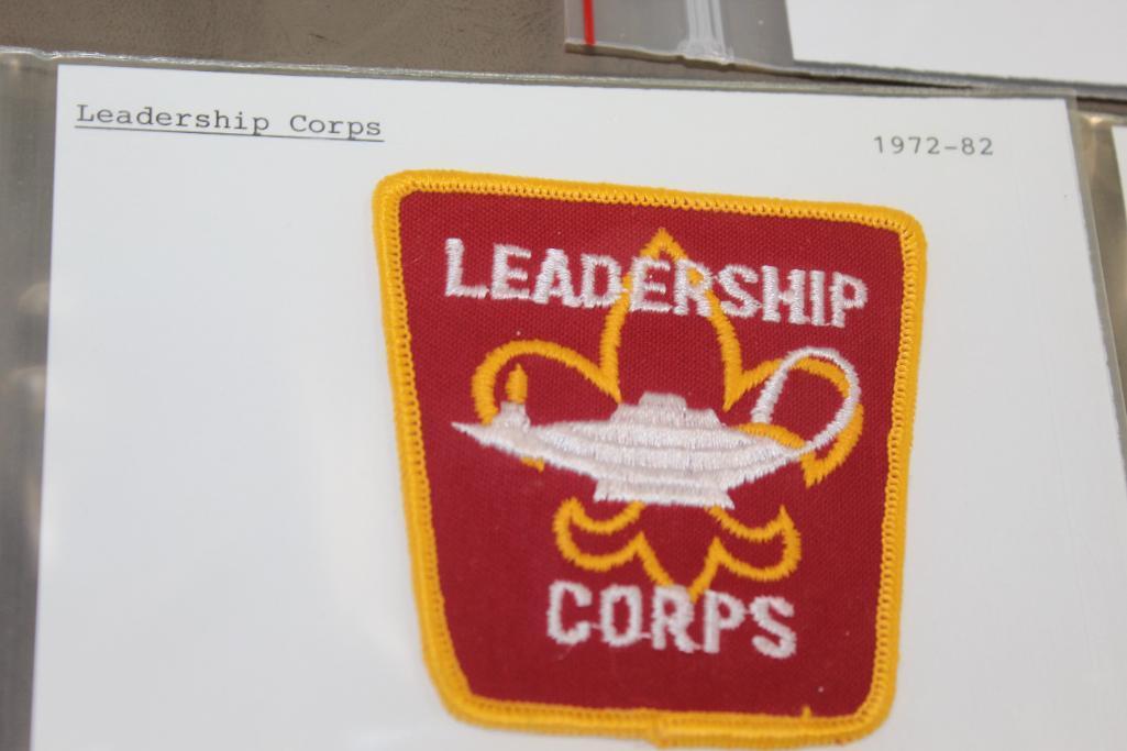 9 BSA Bugler, Quartermaster, and Leadership Patches