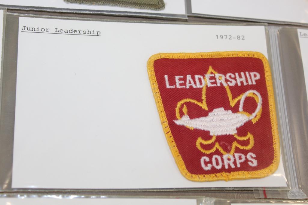 9 BSA Bugler, Quartermaster, and Leadership Patches