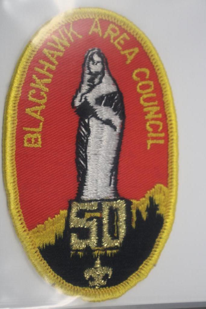 8 Mixed BSA Council Patches