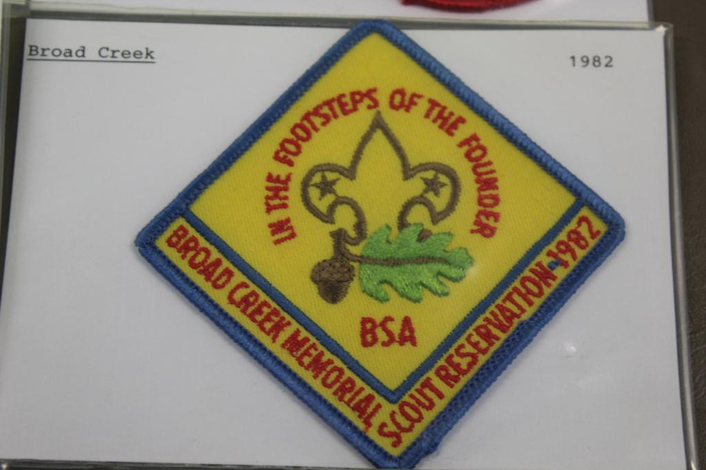 13 BSA Broad Creek Patches from Different Eras