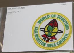 8 BSA Patches from Sam Houston, Samoset, and Other Councils