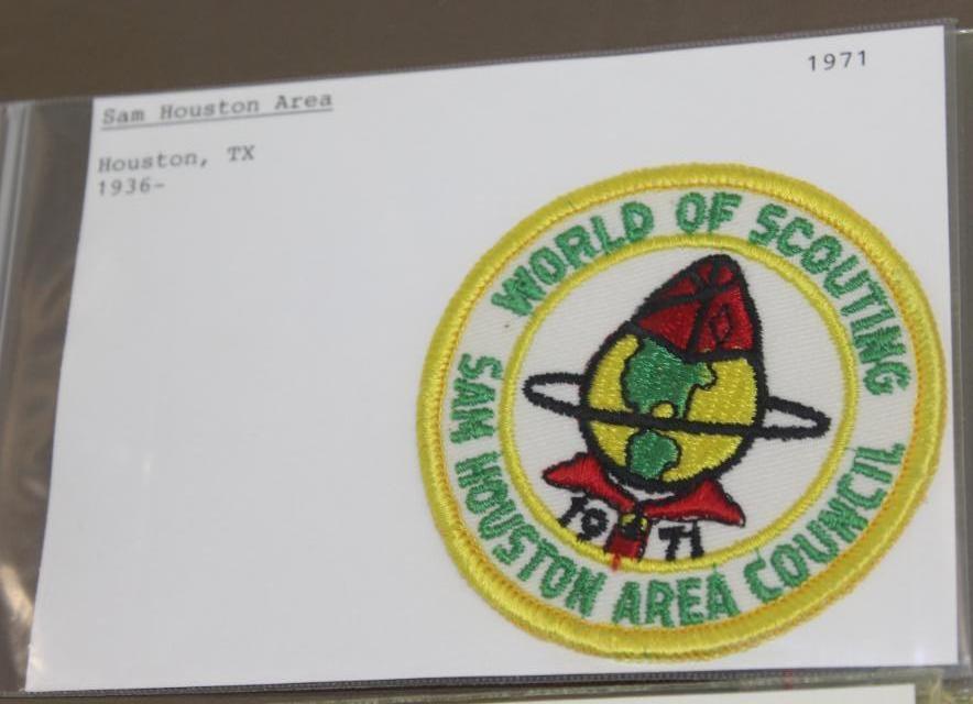 8 BSA Patches from Sam Houston, Samoset, and Other Councils