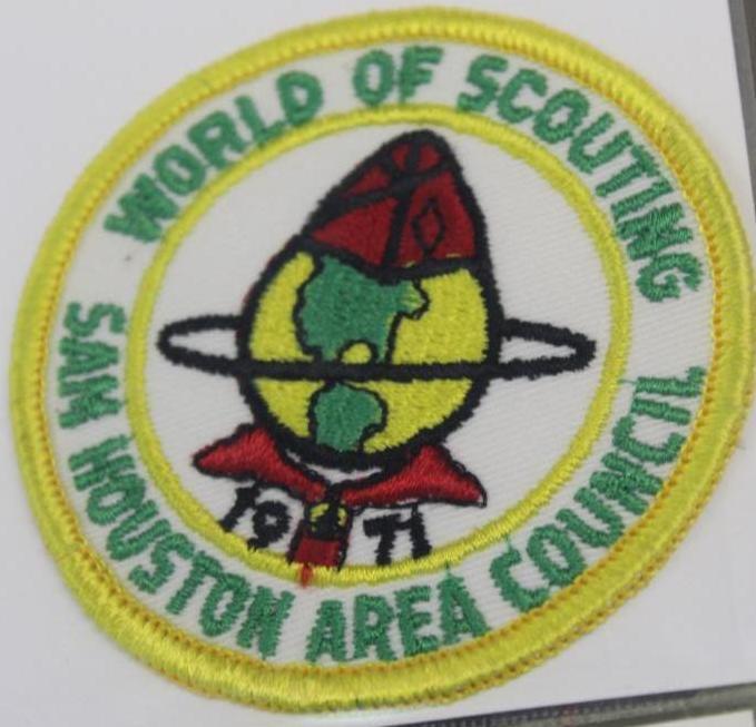 8 BSA Patches from Sam Houston, Samoset, and Other Councils