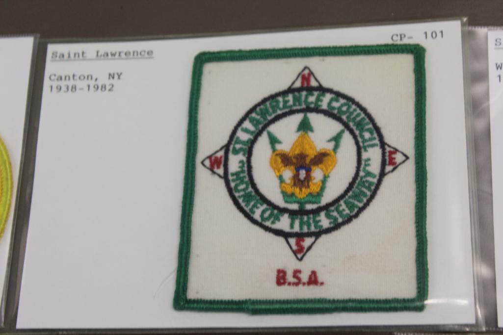8 BSA Patches from Sam Houston, Samoset, and Other Councils