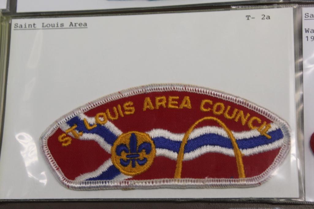 8 BSA Patches from Sam Houston, Samoset, and Other Councils