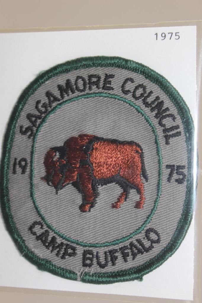 9 BSA Camp Patches for Camp Buffalo Bill and Others