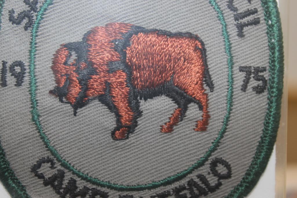 9 BSA Camp Patches for Camp Buffalo Bill and Others