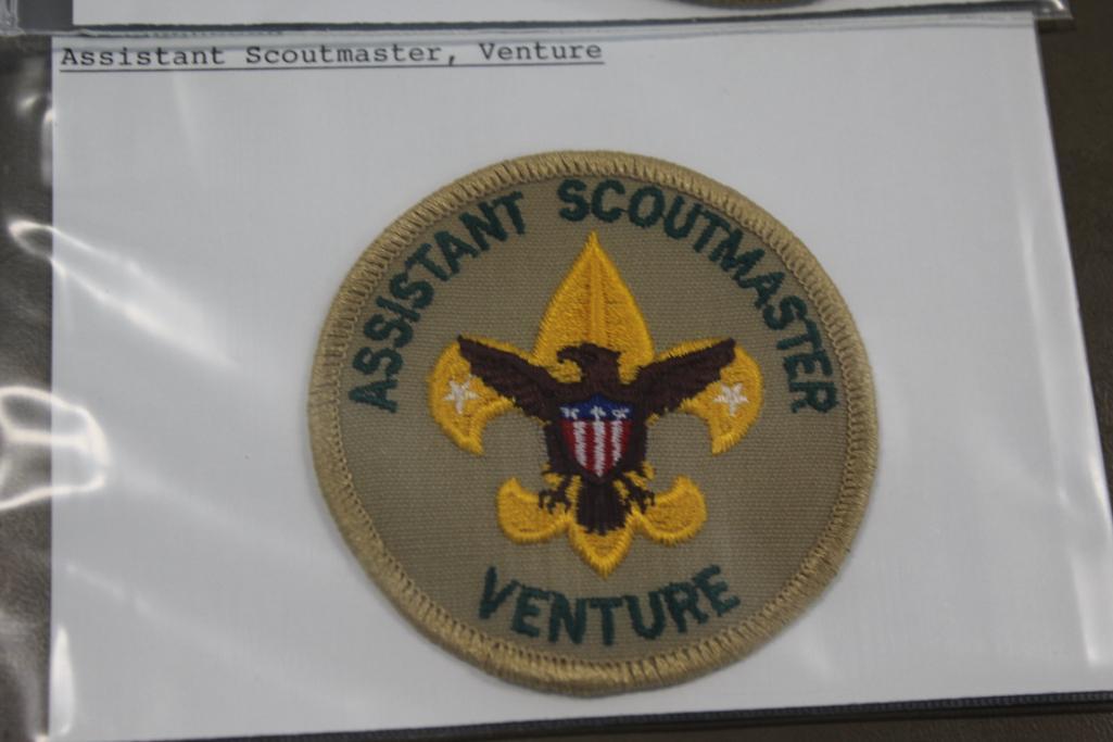 18 Scout Master and Assistant Patches as Early as 1938-1966 Era