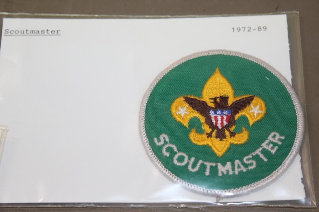 18 Scout Master and Assistant Patches as Early as 1938-1966 Era