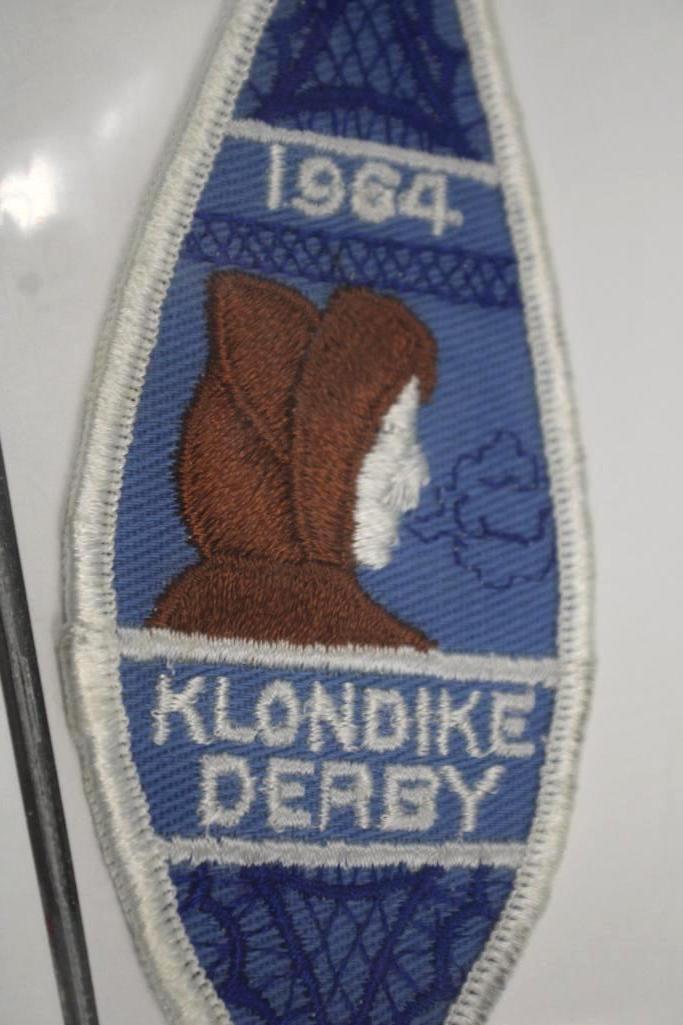 12 1970s Era Klondike Derby Patches