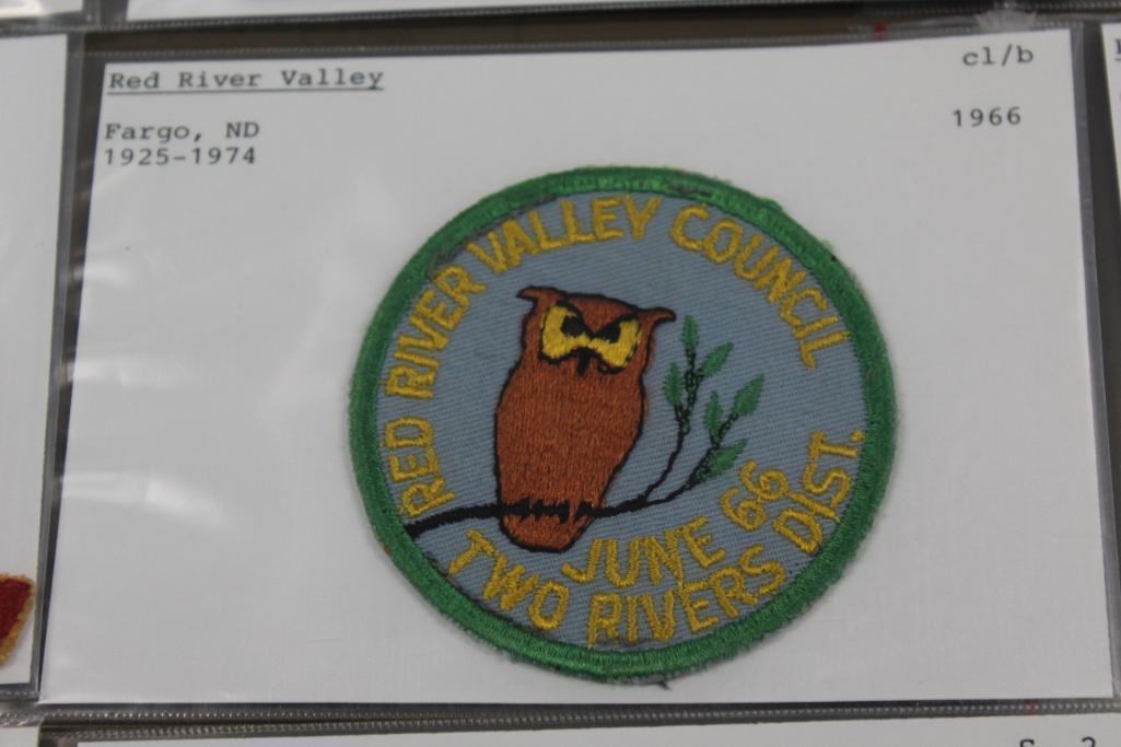 Mixed BSA Council Patches in Various Styles