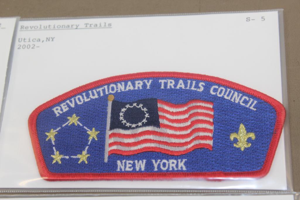Mixed BSA Council Patches in Various Styles