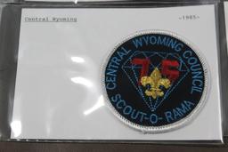 11 Mixed Central Wyoming BSA Patches