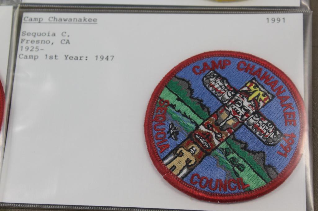 Blackhawk and Sequoia Council Patches