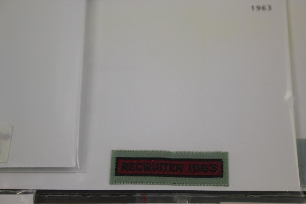 Collection of Woven Fabric Recruiter Patches