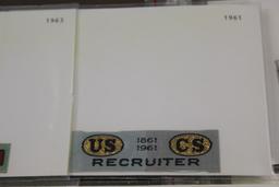 Collection of Woven Fabric Recruiter Patches