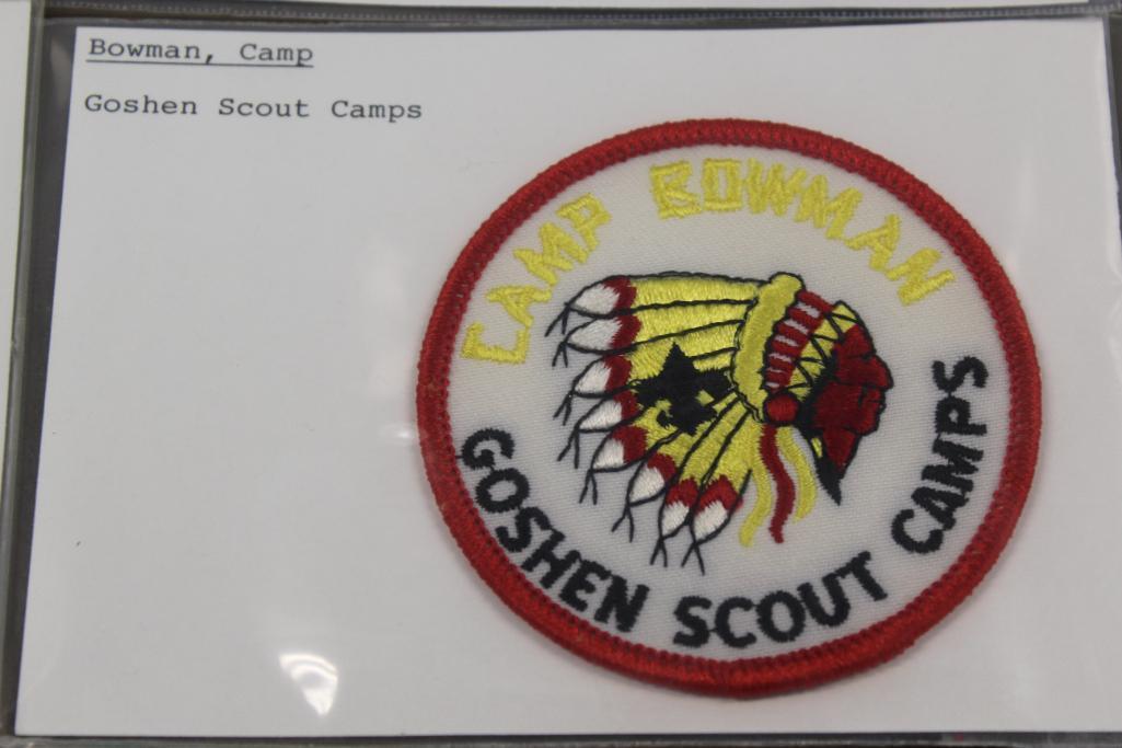 18+ BSA Scout Camp Patches for "B"-Name Camps